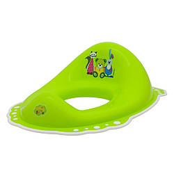 Накладка на унітаз BearandFriends 2K Maltex 5337_50 green-white, World-of-Toys