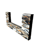 Блоки для паркану бетонні PIRYT модульні блок преміум класу, фото 2