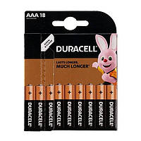 Батарейки ААА 18шт Duracell Basic 1.5V LR03