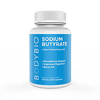 BodyBio Sodium Butyrate / Бутират Натрия 100 капс