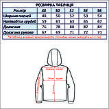 Куртка чоловіча INDACO (зимова) IC1260C ЧОРНА 100% поліестер. Утеплювач: Біо пух 54(Р), фото 2
