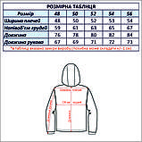 Куртка чоловіча INDACO (зимова) IC1260C ТАРРАКОТ 100% поліестер. Утеплювач: Біо пух 50(Р), фото 6