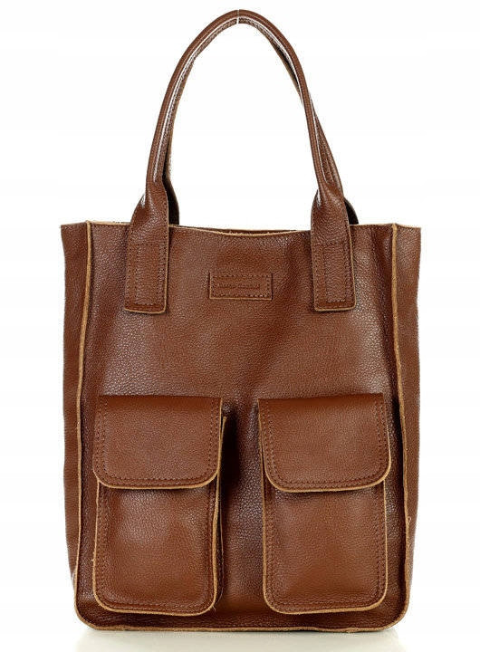 Сумка-шоппер Marco Mazzini з натуральної шкіри, фото 1