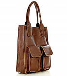 Сумка-шоппер Marco Mazzini з натуральної шкіри, фото 6