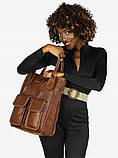 Сумка-шоппер Marco Mazzini з натуральної шкіри, фото 7