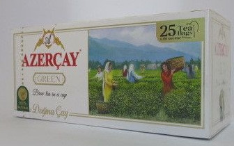 Чай зелений AZERCAY 25 пакетиків, фото 1