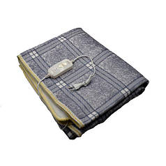 Електропростирадло Electric Blanket 7422 розмір 145х160 см Grey (Niz14626)