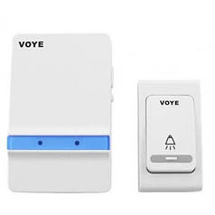 Дзвінок дверний MZ VOYE BATTERY 7949 на батарейках White N