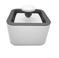 Поилка фонтан для кошек и собак автоматическая Pet Water FOUNTAIN Grey N