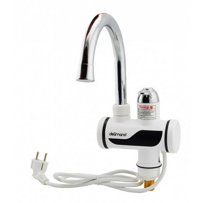 Кран з підігрівом води водонагрівач Delimano LCD RX002 3916 (N009883)