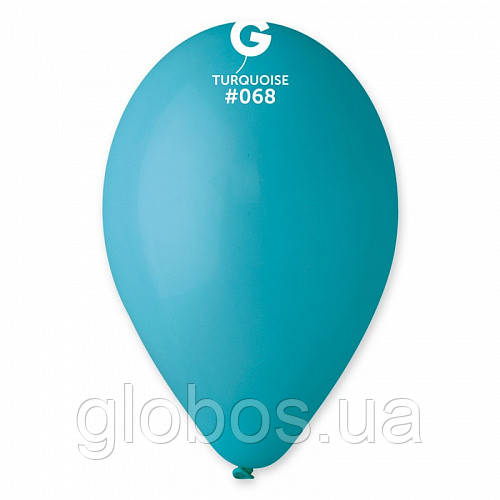 Шар латексный A50/ 5" пастель 68 темная бирюза Gemar - фото 1 - id-p1922056670