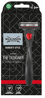 Станок для гоління Wilkinson Sword Barber's Style The Designer 2 касети 02532