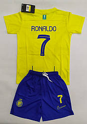 Форма дитяча Ronaldo ALNASSR жовто-синя