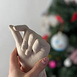 Набір для створення 3D зліпка рук Дитячий, фото 3