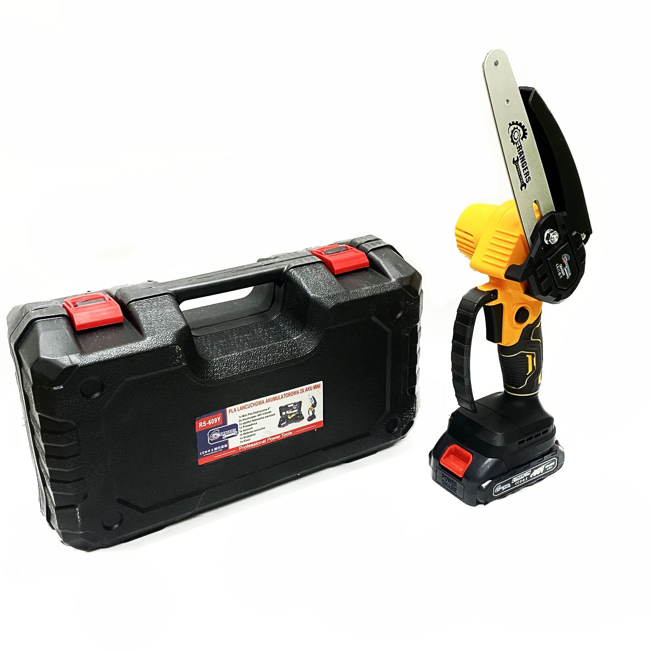 Акумуляторна садова міні-пила  Rangers RS-609Y 36V, 4Ah, 2 акумулятори