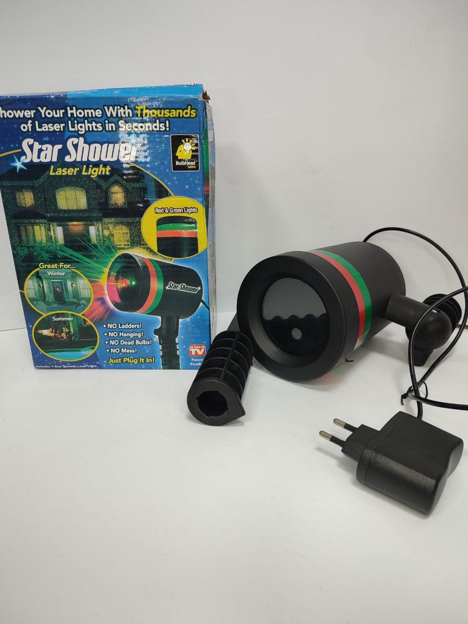 Вуличний лазерний проєктор Star Shower OUTDOOR LASER LIGHT