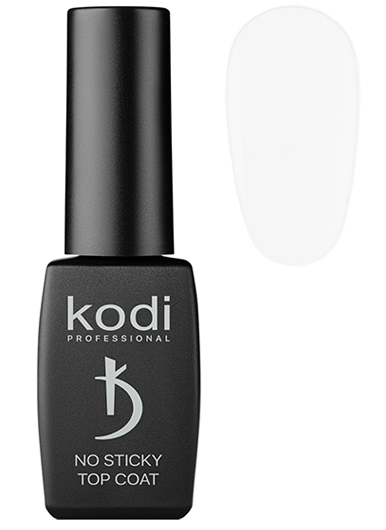 Топ для гель-лаку без липкого шару Kodi No Sticky Top Coat Milky, 12 мл