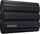 Накопичувач зовнішній SSD 2.5" USB 1.0TB Samsung T7 Shield Black (MU-PE1T0S/EU), фото 2
