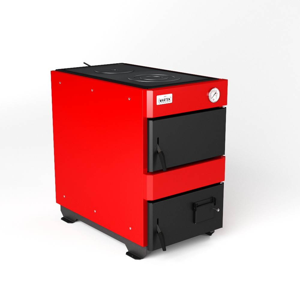 (17 кВт) Котел класичний 4 мм сталь с плитой Marten Base MB, фото 1