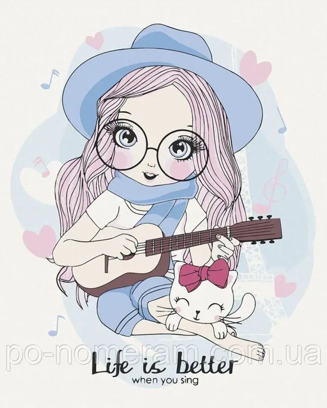 Рукітвор Картина за номерами (ACR-10390-AC) Життя чудове, 30 х 40 см, ArtCraft