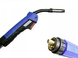 Рукав пальник MB-15 200А довжина 5 м з євророз'ємом під дріт діаметр 0,6-1,2 мм для зварювального обладнання, фото 4