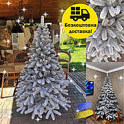 Буковельська засніжена 1.8 м лита ялинка штучна