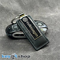 Брелок для авто ключей Volkswagen (Фольксваген) кожаный
