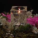 Декоративна гелева свічка Чародійка 508 куб, фото 2