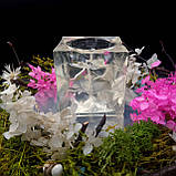 Декоративна гелева свічка Чародійка 508 куб, фото 3