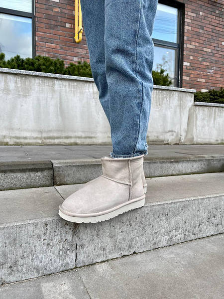 Grey classic uggs discount