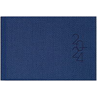 Еженедельник 2024 карманный BRUNNEN Tweed синий
