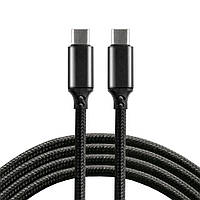 Дата-кабель зарядки Type-C "everActive CBB-1PD5" з підтримкою швидкої зарядки PD, QC, потужністю 100W, довжина 100 см