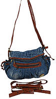 Женская джинсовая сумка на плечо Fashion jeans bag Новинка Xata