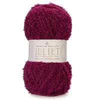 Nako JULIET (Нако Джульєт) № 11281 малиновий (Напіввовняна пряжа, нитки для в'язання)