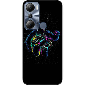 Чохол силіконовий Case для Infinix Hot 20i з картинкою В космосі