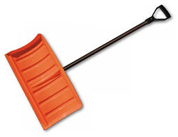 Лопата-плуг для прибирання снігу з металевим держаком