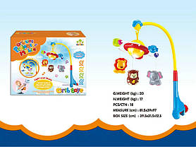 Мобиль "Orbiting Projector Mobile" муз., свет, на батар., в кор.  39,5*31,5*12,5см (18шт) (SL81017A)