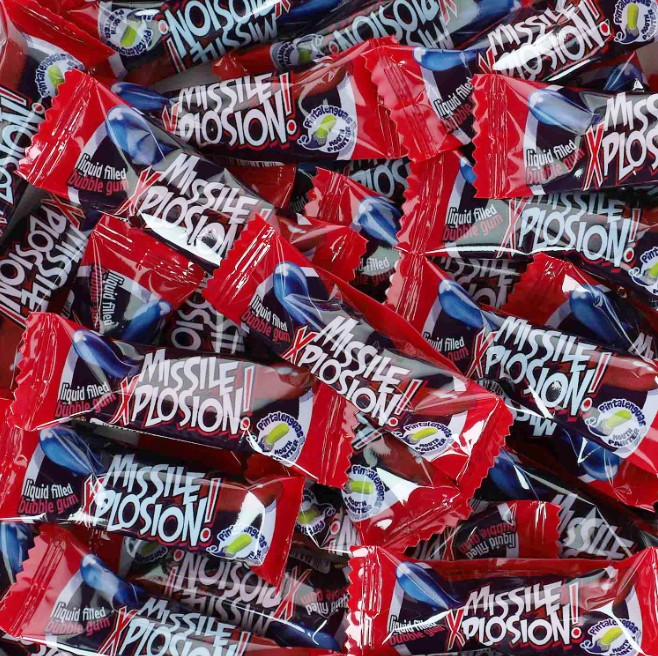 Жувальна гумка "Missile Explosion FINI", Ракета 5 грам., фото 1