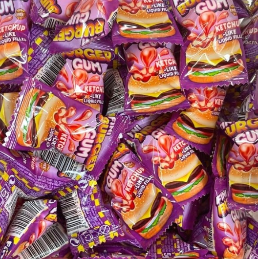 Жувальна гумка "Burger Gum FINI", бургер 5 грам., фото 1