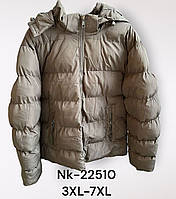 Куртка утепленная мужская оптом, 3XL-7XL рр,  № Nk-22510