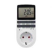 Розетка с таймером включения и выключения Timer Socket KWE-TM02-EU 8747 ТР