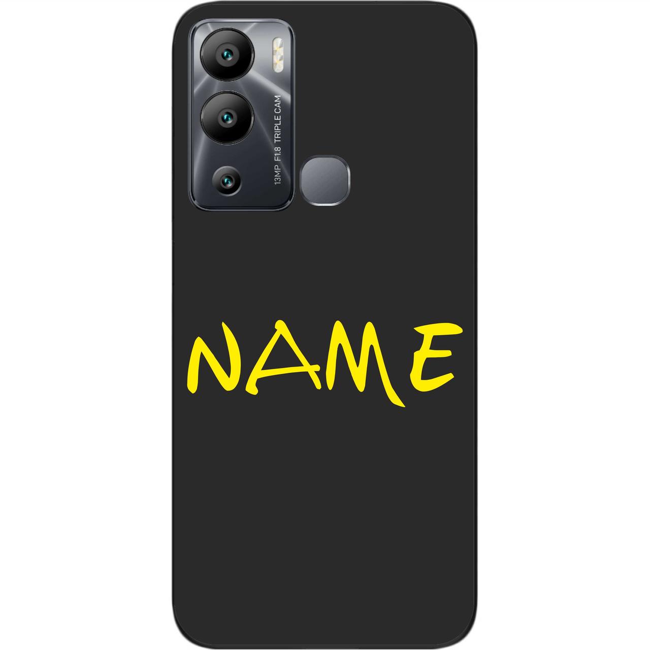 Саме чохол бампер Case для Infinix Hot 12i друк на чохлі