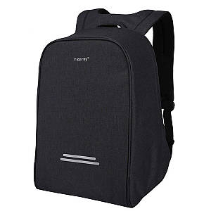Рюкзак міський антизлодій Tigernu T-B3213 для ноутбука 15.6" з USB об'єм 20л. Темно-сірий