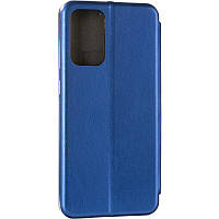 Чехол книжка для Samsung A72 / чехол на самсунг а72 ( синий цвет) / на магните / с отделом для карт