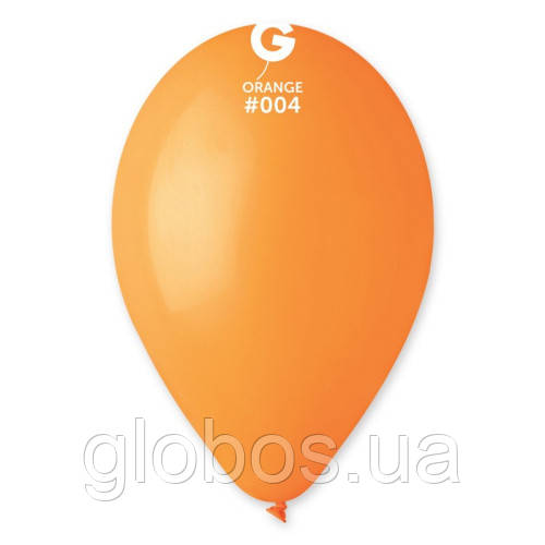 Шар латексный G110/ 12" пастель 04 оранжевый Gemar - фото 1 - id-p1922060362