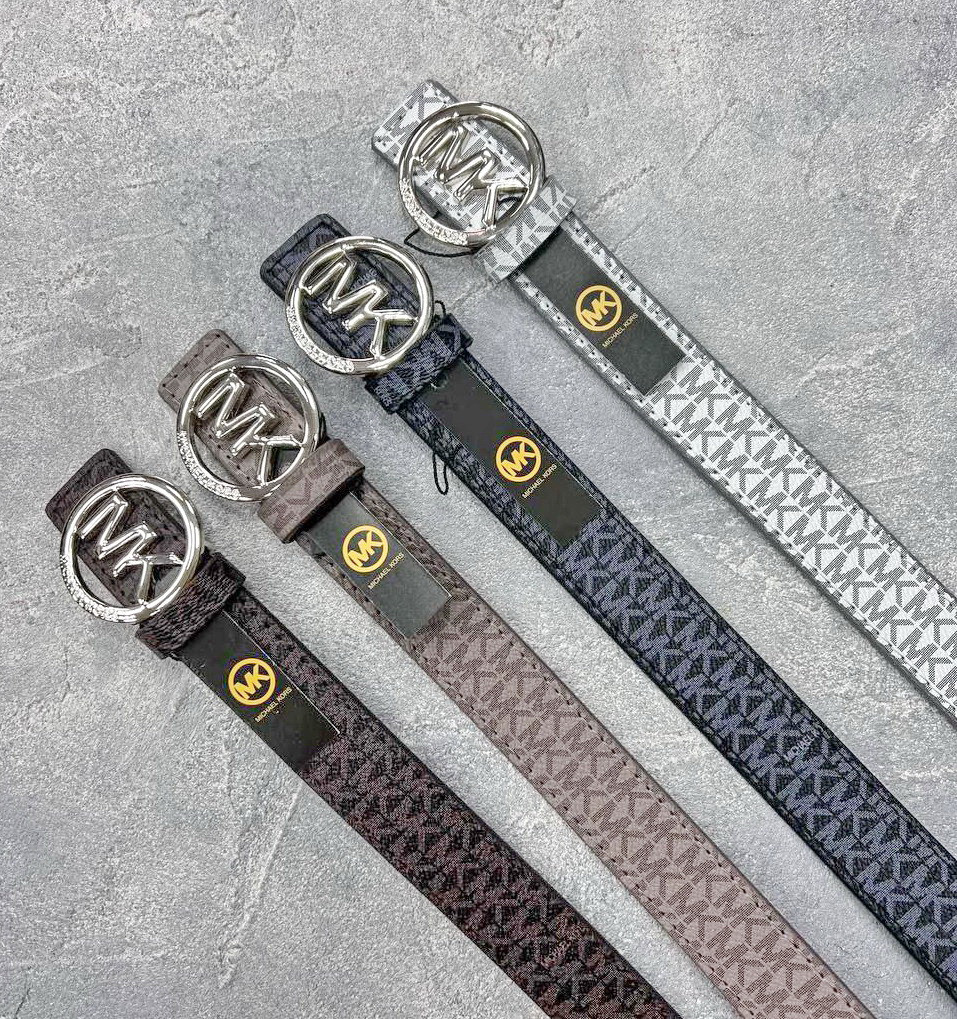 Ремінь шкіряний жіночий Michael Kors 30 мм. 931457, фото 1