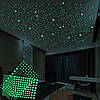 Фосфорні наліпки на стіну або стелю "Stardust" - люмінесцентні наліпки, що світяться, зіркове небо, 360 шт., фото 2