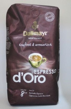 Кава в зернах DALLMAYR Espresso D'Oro 1 кг - фото 1 - id-p158621986