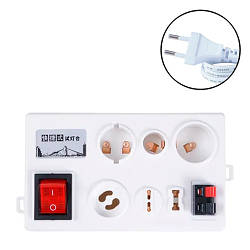 Тестер перевірки ламп E27 E14 B22 G10 G4-G9 G9