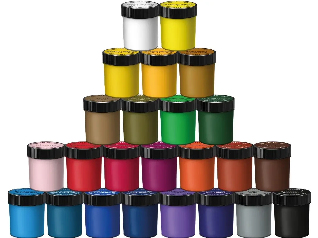 Гуаш "ЛЮКС КОЛОР" Бордова 450гр